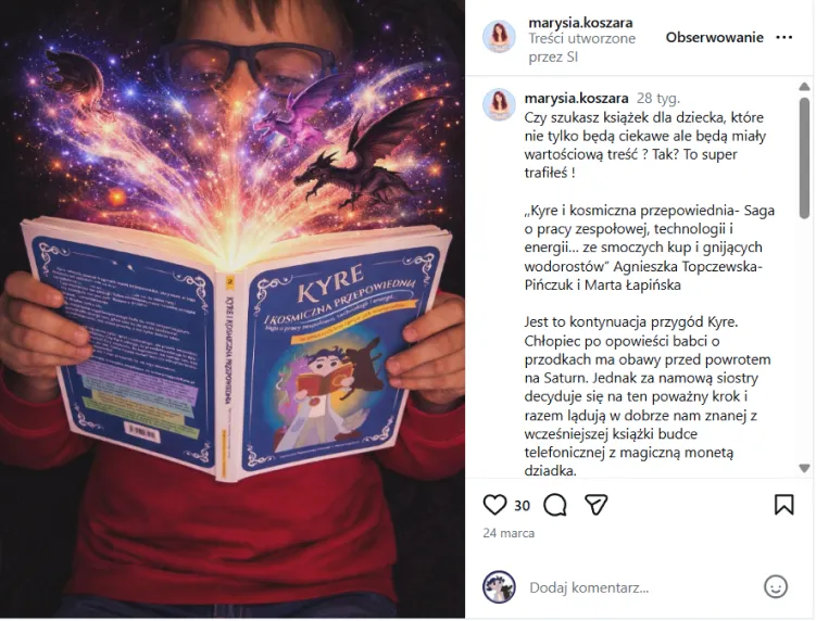Zrzut recenzji w mediach społecznościowych