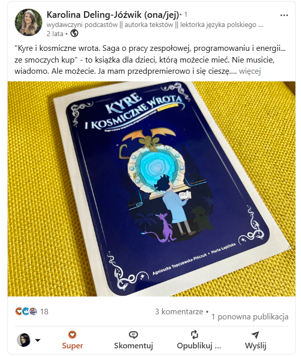 Zrzut recenzji w mediach społecznościowych